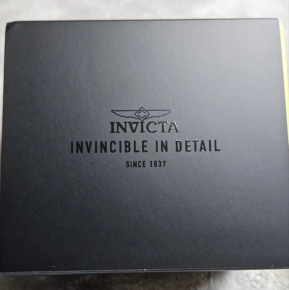 Invicta Men’s Chronograph Watch 24083 – White Dial – 100M Water Resistant – New